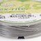 The Beadsmith Flex-Rite Beading Wire - Stainless Steel Micro Flexible Wire, 49 Strand, Clear Color, .024" Diameter, 100-Foot Spool, Nylon Coated